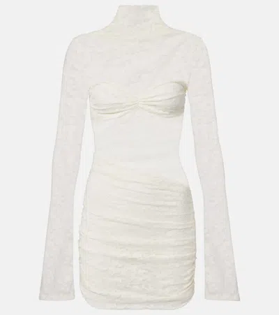 Bananhot Francisca Lace Minidress In White
