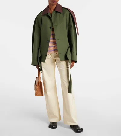 Jw Anderson Twisted Low-rise Wide-leg Jeans