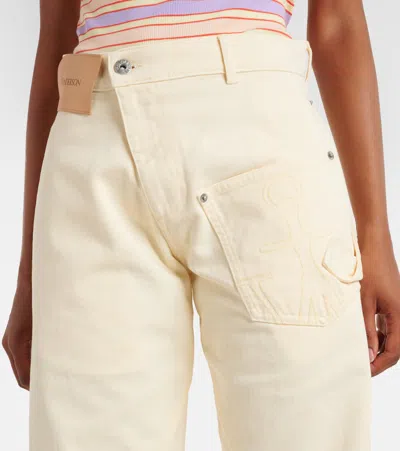 Jw Anderson Twisted Low-rise Wide-leg Jeans