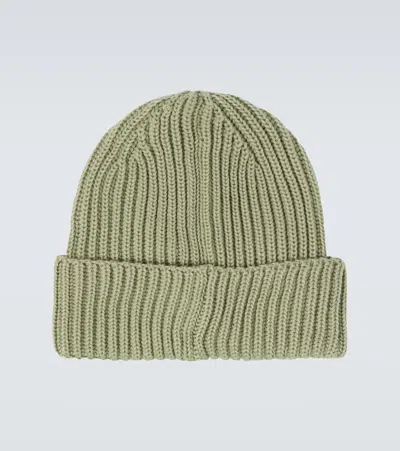 C.p. Company C. P. Company Goggle Ribbed-knit Wool Beanie
