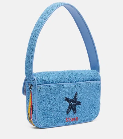Staud Tommy Beaded Shoulder Bag