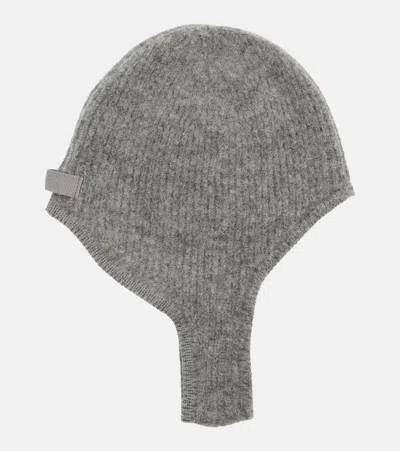 Jacquemus Ribbed-knit Alpaca And Wool-blend Hood