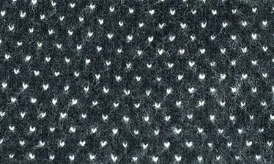 Portolano Slouchy Patterned Cashmere Beanie