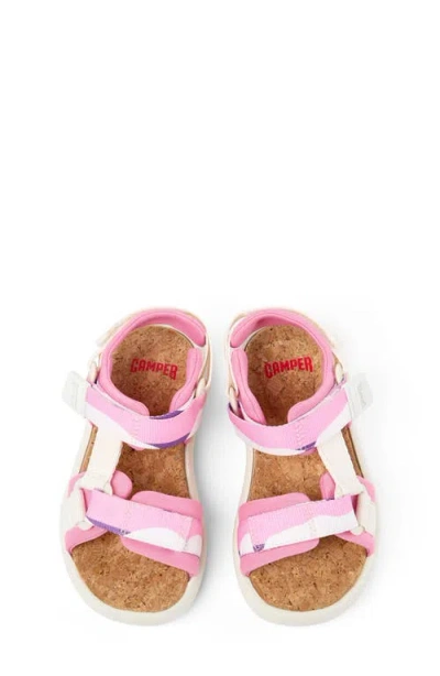 Camper Pelotas Floata Sandal In Pink