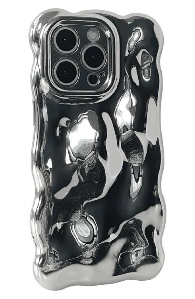 Auramma Chrome Bubbles Iphone 14 Pro Max Case