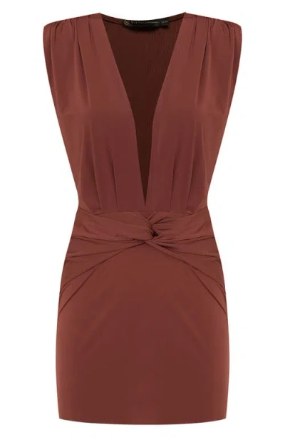 Vix Paula Hermanny Cindy Solid Cover-up Dress