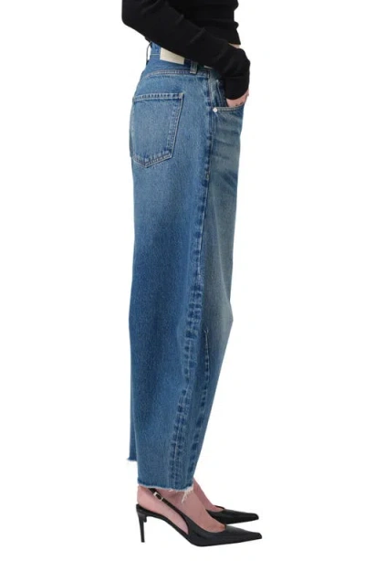 Citizens Of Humanity Horseshoe Superhigh Waist Raw Hem Crop Barrel Jeans