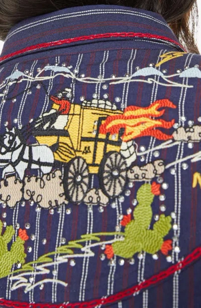Mother The Riding Shotgun Circle The Wagon Shirt