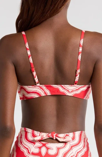 Lemlem Sara Tie Front Bikini Top