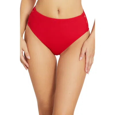 Robin Piccone Amy High Waist Bikini Bottoms