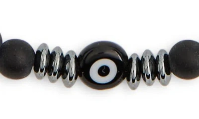 Eye Candy Los Angeles Ethan Evil Eye Beaded Necklace