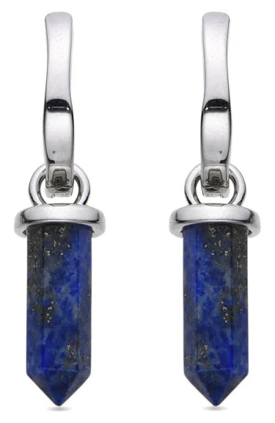 Eye Candy Los Angeles Quartz Huggie Hoop Earrings