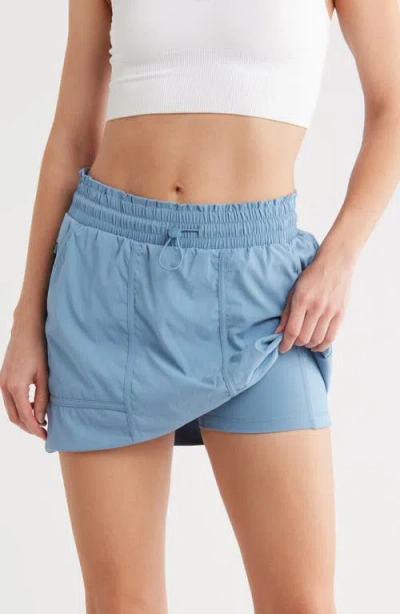 90 Degree By Reflex Trekki Hiking Skort In Blue