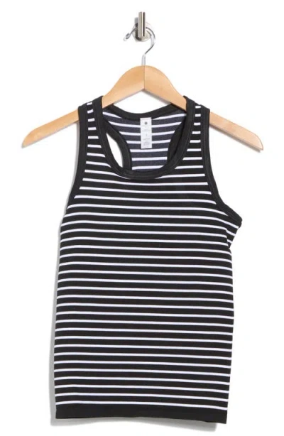 Yogalicious Stripe Tank In Black