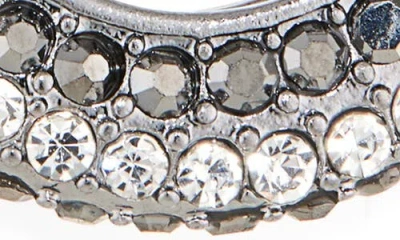 Tasha Pavé Crystal Hoop Earrings