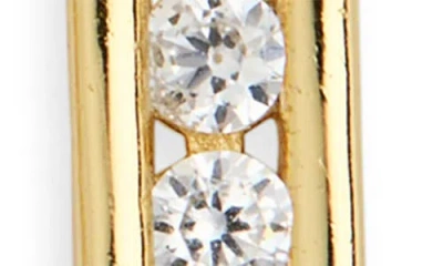 Argento Vivo Cubic Zirconia Frame & Stud Earrings Set