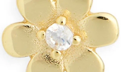 Argento Vivo Solid & Flower Stud Earrings Set
