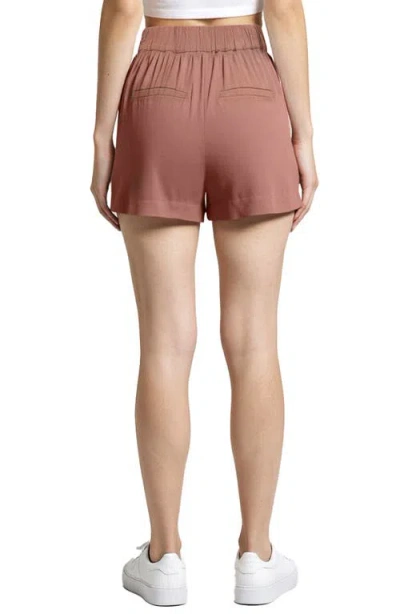 Three Dots Long Twill Shorts