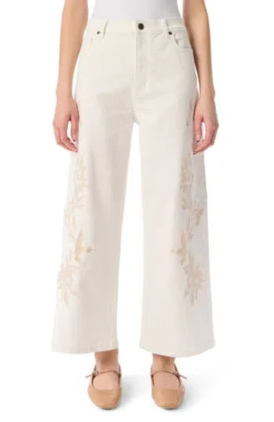 Robert Rodriguez Ankle Crop Wide Leg Jeans