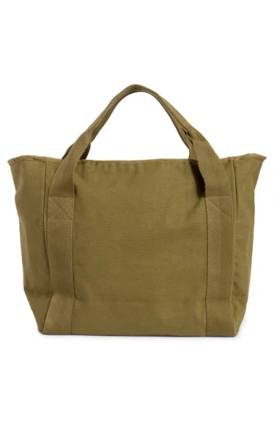 New Amsterdam Leatherworks Liliana Canvas Tote Bag