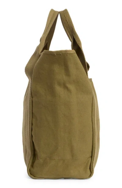 New Amsterdam Leatherworks Liliana Canvas Tote Bag