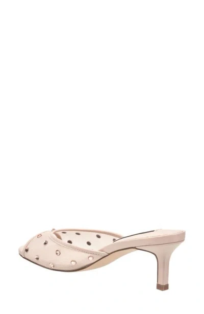 French Connection Rochelle Rhinestone Mesh Mule Sandal