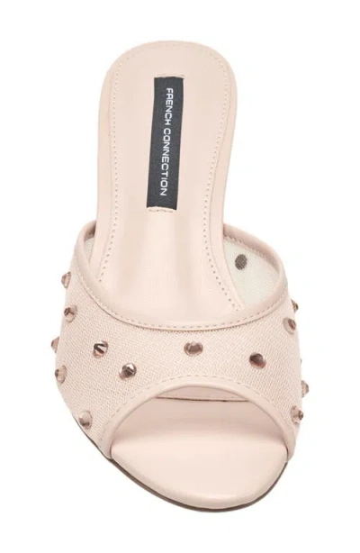 French Connection Rochelle Rhinestone Mesh Mule Sandal