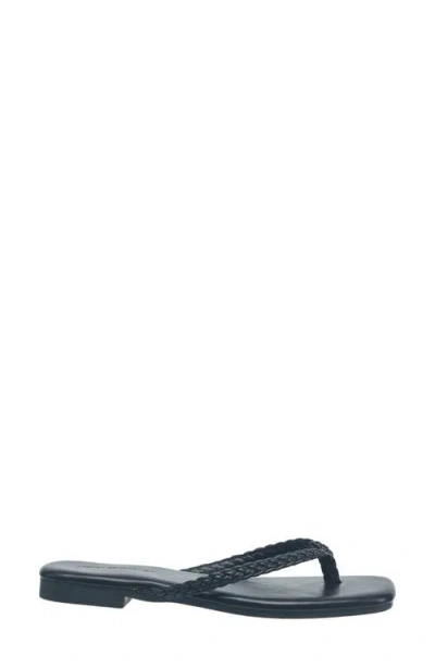 French Connection Louvre Flip Flop Sandal In Black
