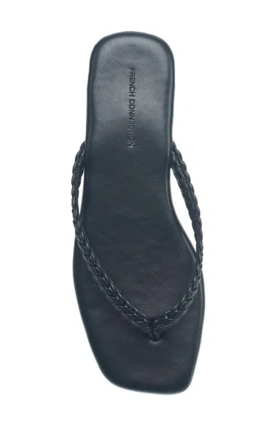 French Connection Louvre Flip Flop Sandal In Black