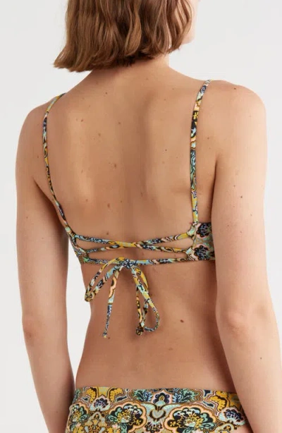 Maaji Dainty Reversible Underwire Bikini Top In Multi