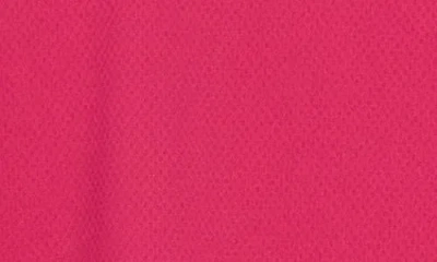 Dkny Side Ruched Tech T-shirt In Pink