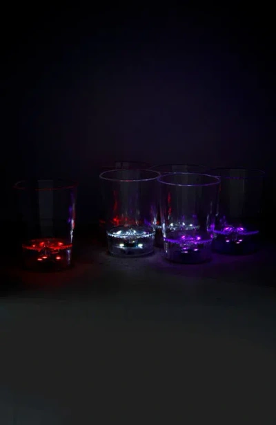 Npw Set Of 6 Flashing Shot Glasses