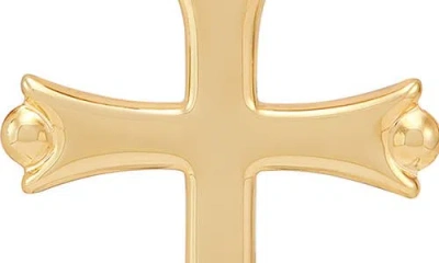 Frankie & Zoe 14k Gold Cross Necklace