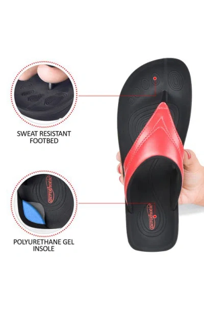Aerothotic Ostrayas Sandal In Red