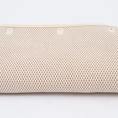 Pre-owned Hermes Beige Canvas Clutch Bag ()