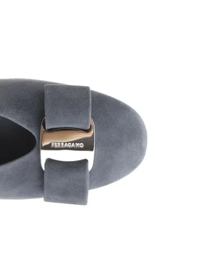 Ferragamo Shoes 01k577 Vanna I 785476-graphite In Gray