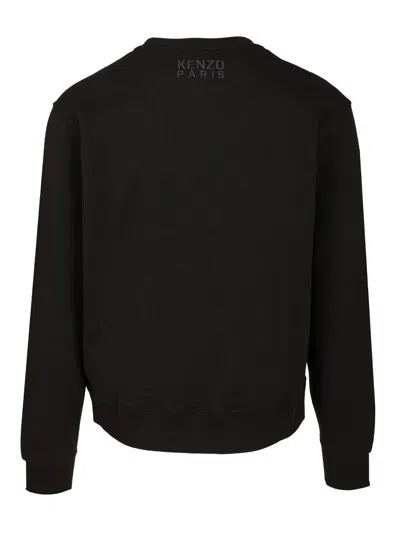 Kenzo Black Sweatshirt With Logo