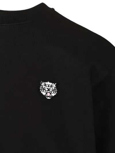 Kenzo Black Sweatshirt With Logo