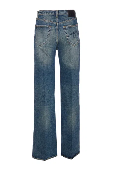 R13 Charlotte Jeans In Blue