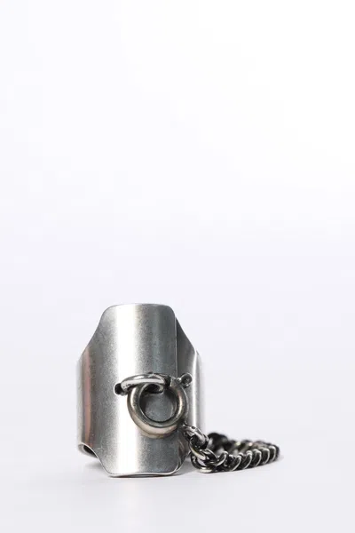 Ann Demeulemeester Martine Lockring In Metallic