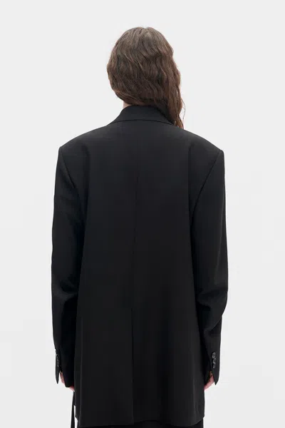 Ann Demeulemeester Agnes High Comfort Tailored Blazer In Black