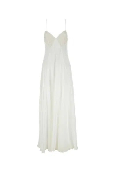 Max Mara Calmi Georgette Maxi Dress