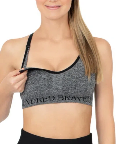 Kindred Bravely Sublime Nursing Sports Bra In Gray