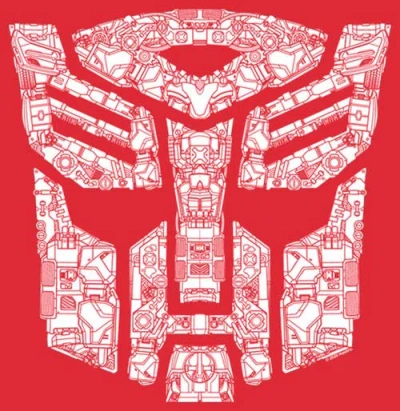Transformers Autobot Parts Logo  Graphic T-shirt