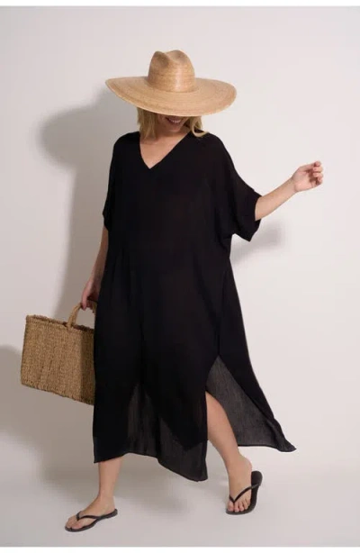 Gottex Beach Life Solid Perfect Long Tunic Cover-up