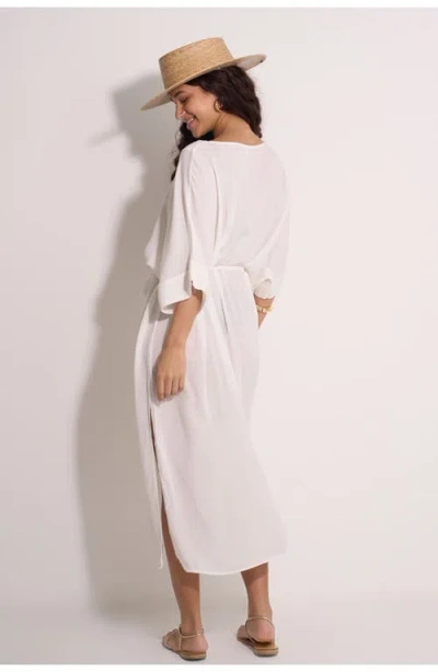 Gottex Beach Life Solid Perfect Long Tunic Cover-up