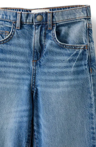 Cotton On Kids Kid's Unisex Barrel Leg Denim Jean In Blue