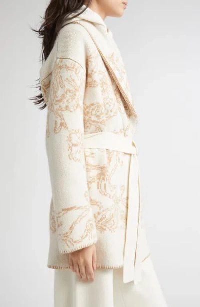 Eleventy Cashmere Jacquard Knit Sweater Jacket In Multi