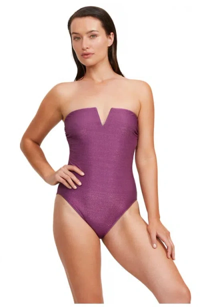Luma Gottex High End Bandeau High Leg One Piece
