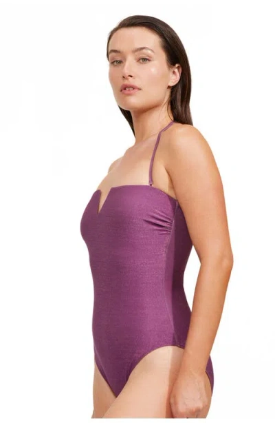 Luma Gottex High End Bandeau High Leg One Piece